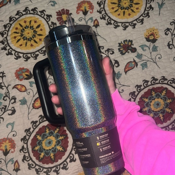 30oz Midnight Glitz Stanley Tumbler - Picture 3 of 4